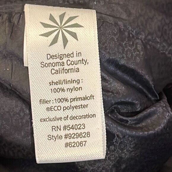 Athleta TOASTY BUNS Primaloft Black/Charcoal Gray Zipper Quilted Mini Skirt Sz 6 - Picture 6 of 8